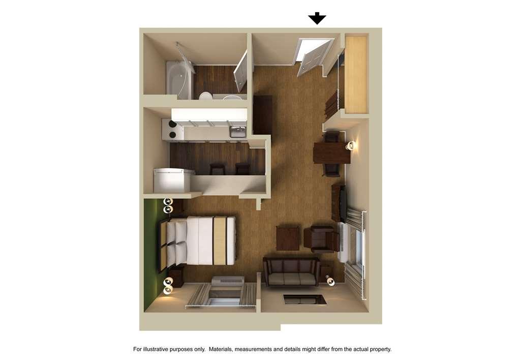 Extended Stay America Suites - Chicago - Lombard - Yorktown Center Rom bilde